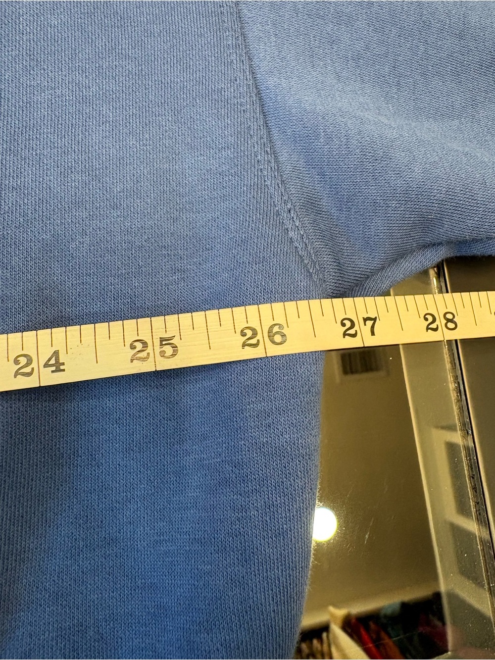 🆕🎉NWT JoyLab Light Blue Zip Hoodie with Mid-Blue Straight Jeans - Picture 8 of 12
